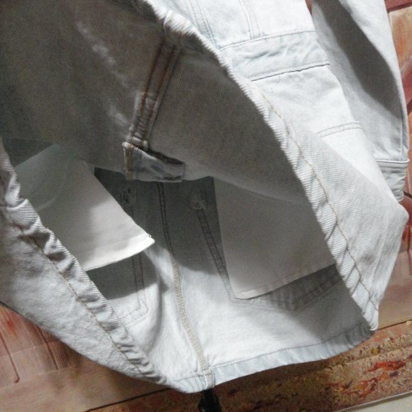 ZARA Skirt jumpsuit one piece, full snap,belt loops NWT~Cute~fashi… - Picture 3 of 8